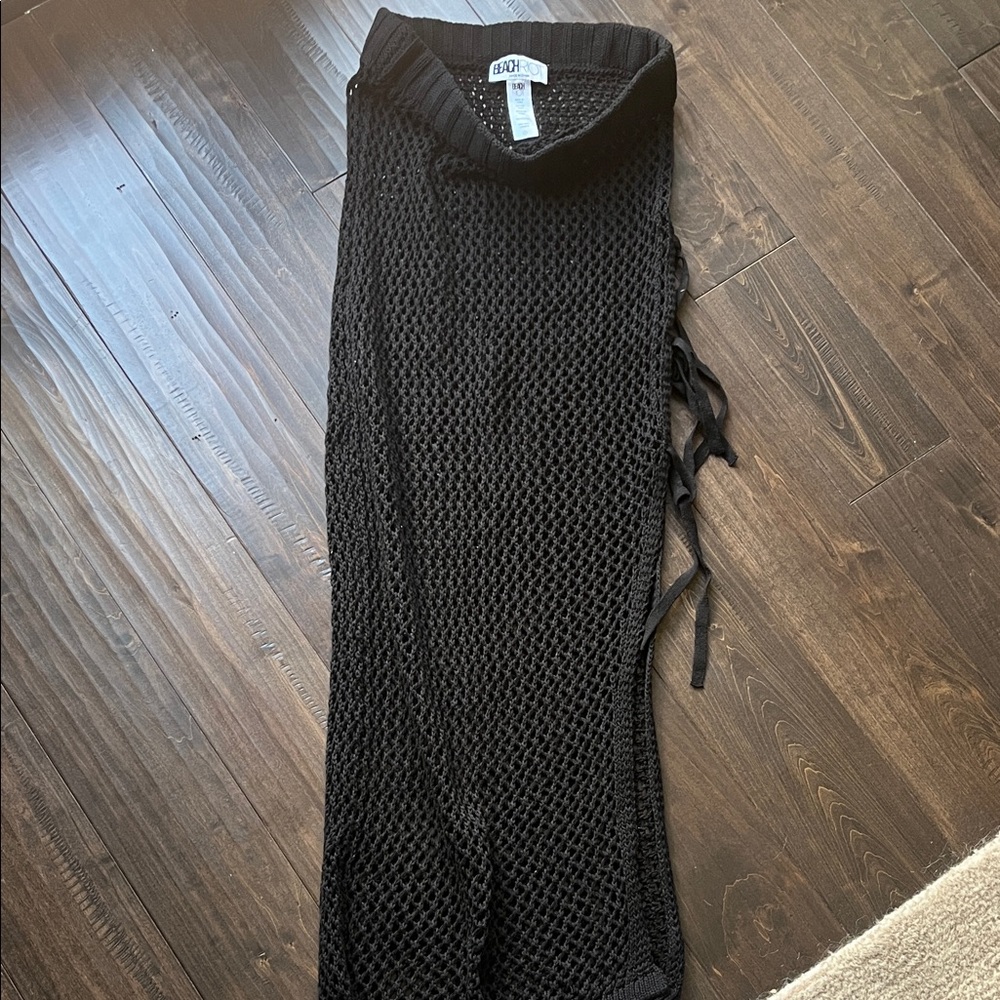 Beach Riot Black Knit Coverup NWOT